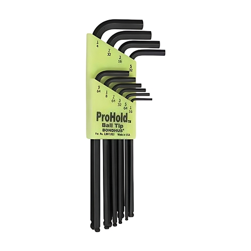 Sutton Tools Bondhus SET 10 PROHLD BALL END L-WR 1/16-1/4" - BD74938