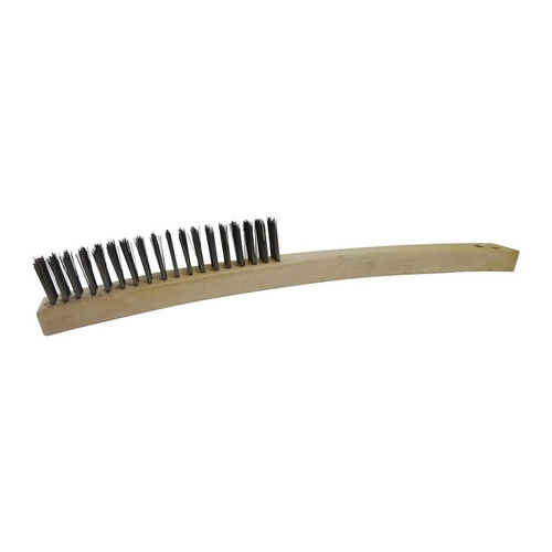 Josco 3 Row Hand Brush Long Handle Pack of 12