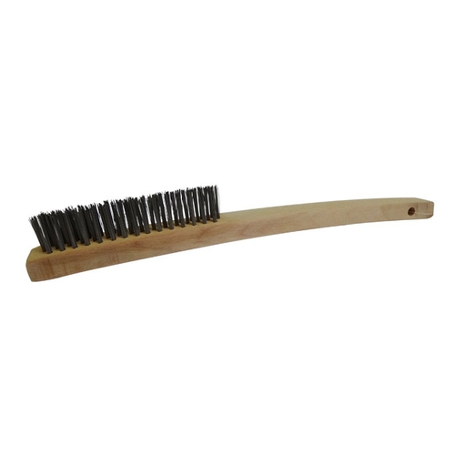 Josco 3 Row Steel Hand Brush Pack of 12