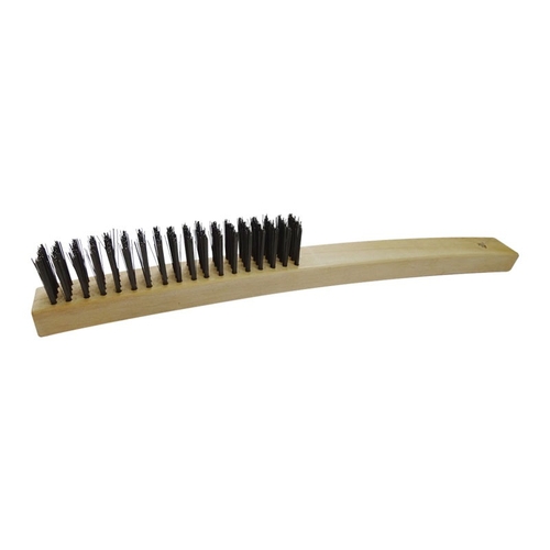 Josco 4 Row Hand Brush Long Handle Pack of 12