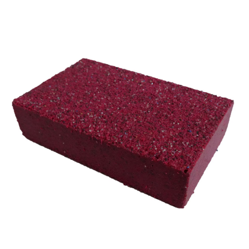 Garryson 80mm x 50mm x 20mm Abrasive Block Wine- Extra coarse #36