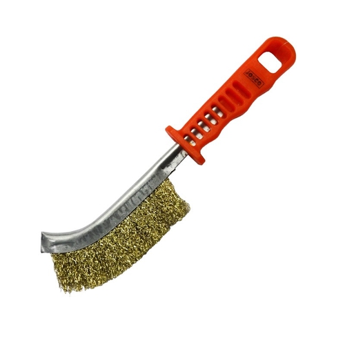 Josco Brass Wire Scratch Brush Pack of 12