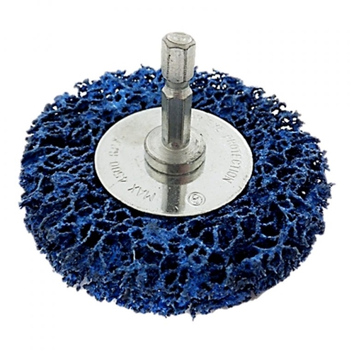 JOSCO BRUMBY 75 x 13mm 1/4Hex QuickChange Stripping Wheel STRIPIT BSW751