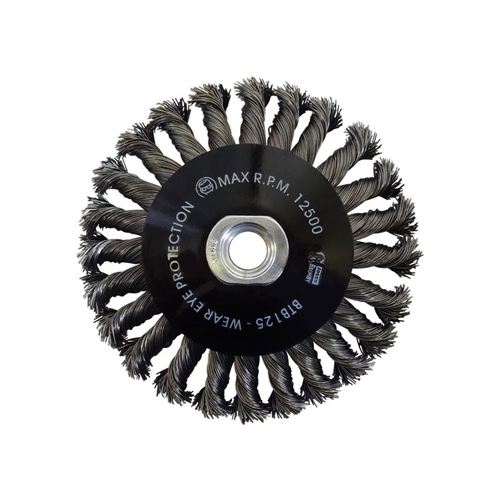 Brumby 125mm Twistknot Bevel Brush Pack of 3