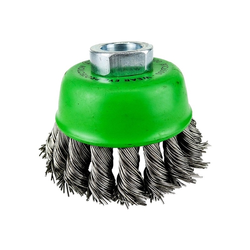 Brumby 75mm Stainless Steel Twistknot Cup Brush Pack of 2