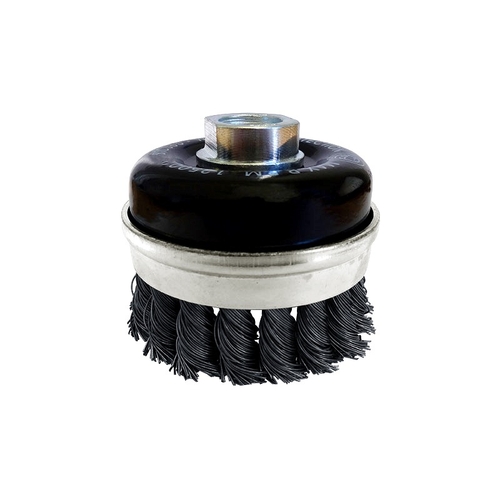 Brumby 75mm Twistknot Multi-Thread Long Life Cup Brush Pack of 3