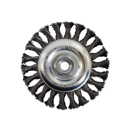 Brumby 125mm Twistknot Wheel Brush Pack of 3