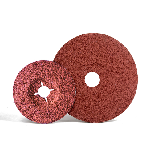 25 Pack- TAF 5" 125mm Ceramic Resin Fibre Sanding Disc 24-120 Grits