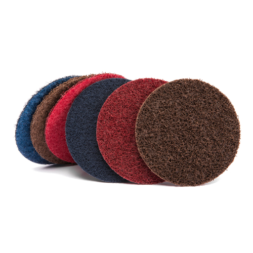 Pack of 25-TAF 5" 125mm Non Woven Surface Conditioning Hook & Loop Disc Scotch-Brite  #AC,AM,AF