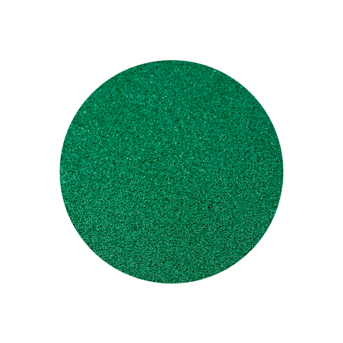 100 Pack- 150mm (6") Green Hook and Loop Sanding Film Disc No Hole