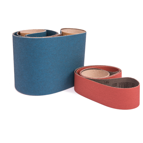 Pack of 10-TAF 50x1220 Zirconia Linishing Sanding Belts 36,40,60,80,100,120 Grits