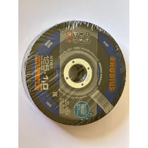 125mmx1.0mm (5") Inox  Metal cutting Disc for Steel- 25 Pack