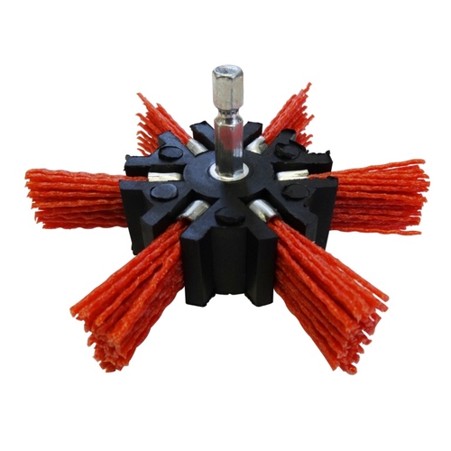 Josco 100mm Abrasive Nylon Fan Grinder Pack of 3