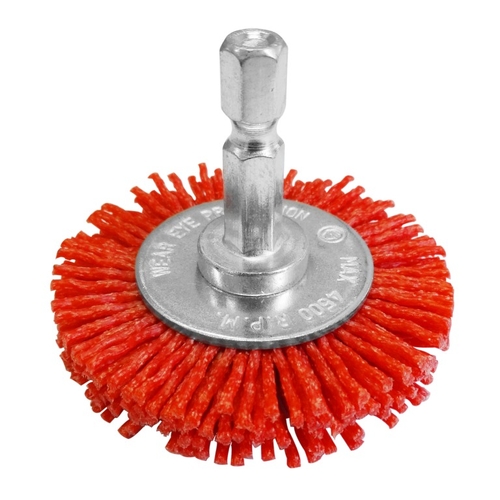 Josco 50mm Abrasive Nylon Wheel Brush Pack of 3