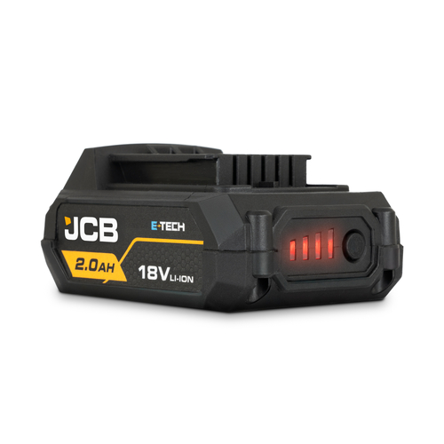 JCB Professional 18V E-TECH Li-Ion Battery 2.0Ah JCB-18BLI-2