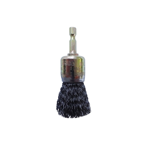 Josco 25mm Crimped Cup (End) Brush Pack of 25