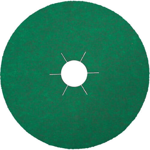 Klingspor Zirconia 125mm x 22mm Fibre Disc for Stainless Steel, Aluminium CS570 Box of 25 
