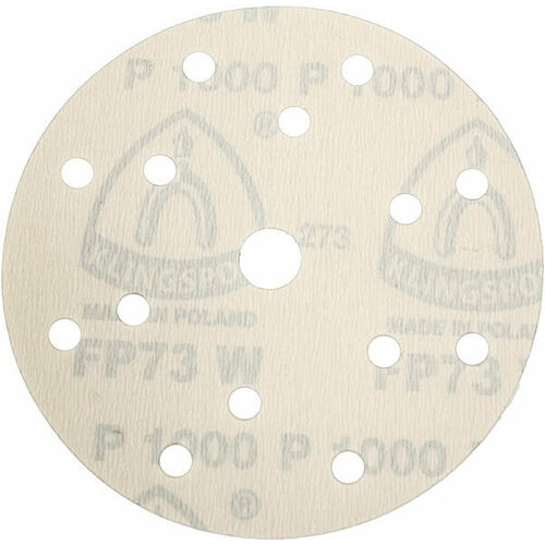 100pcs Klingspor Al. Oxide 150mm Hook & Loop GLS47 Film Sanding Disc for Paint, Filler FP73WK