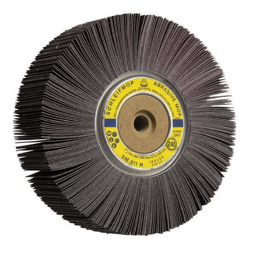 Klingspor 165 x 25mm x 13mm Bore Flap Wheel for Paint, Wood, Plastic, Metals SM611-H