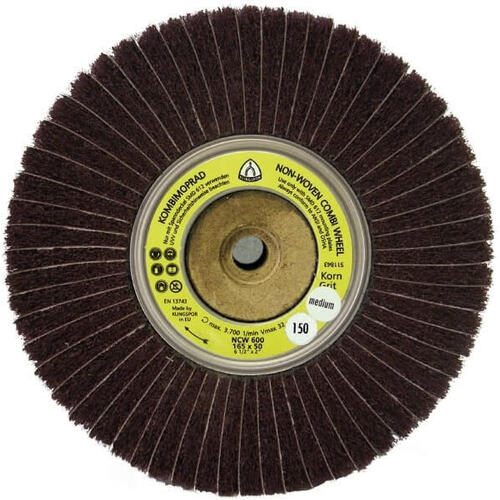 Klingspor 165 x 50 x 13mm Finishing Non-Woven Flap Wheel for Stainless Steel NCW600-H