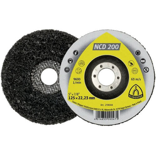 Klingspor Non-Woven Flat Cleaning Wheel Silicon Carbide NCD200