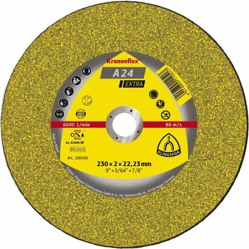 Klingspor Cut-Off Wheel (Extra) Medium Grit for Metals A24EX (2.0 - 3.2mm)