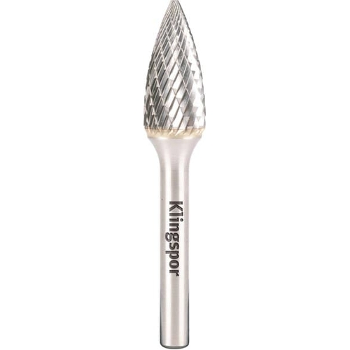 Klingspor Carbide Burr HF 100 G Pointed Arch End | Die Grinder Burr Australia