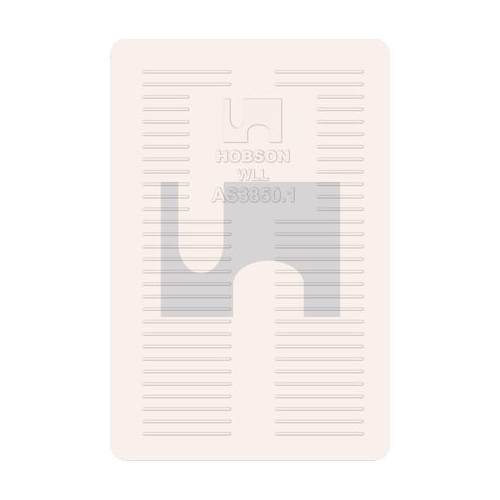 HEC Panel Shims Concrete Half - 20 - 75x100 - MPAPLH200075 - Pack 30