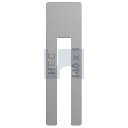 HEC Packing Shims Window Aluminium - 1 - 140 - MPWAL140010 - Pack 50