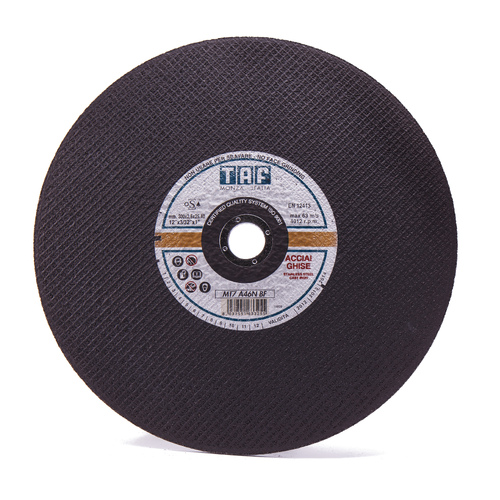 5 Pack- TAF Metal Cutting Disc Metal Cut-off Wheel Flat  300x2.5x25.4 