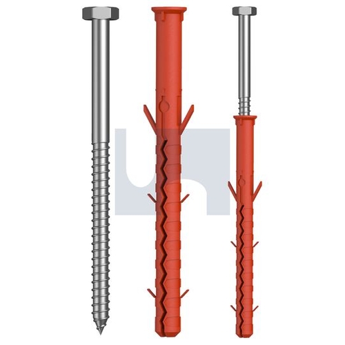 Mungo Gbd-Hh Nylon Frame Plug - 10 - 100 - MYS6ZOGBDHH10100 - Pack 100