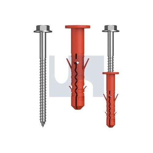 Mungo Grk-Fo Nylon Frame Plug - 10 - 60 - MYS6ZOGRKFO10060 - Pack 100