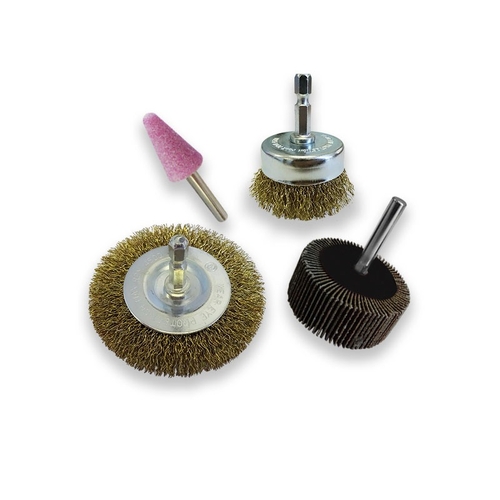 4 Piece Drill Accessory Kit Pack of 3