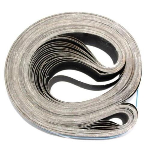 5 Pack- 100mm x 2690mm(4"x106") Silicon Carbide Sanding Cloth Belt #80