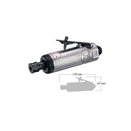 Shinano SI-2011S 1/4" Medium Die Grinder | Industrial Pneumatic Air Tool