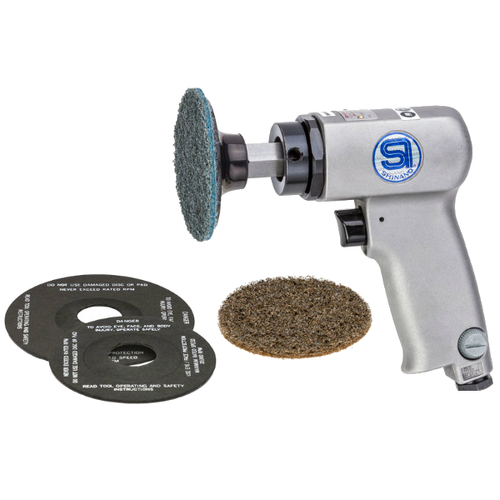 Shinano SI-2210 100mm Pistol Sander | Industrial Pneumatic Air Tool