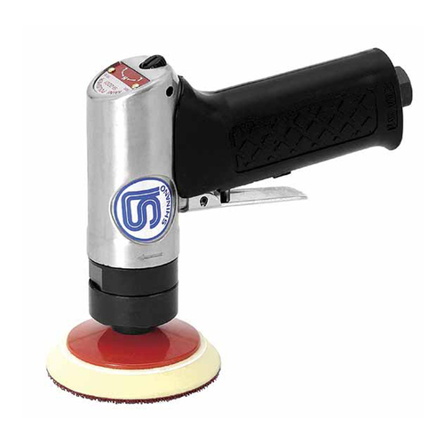 Shinano SI-2221 3" Pneumatic Mini Roloc Sander/Polisher | Industrial Pneumatic Air Tool