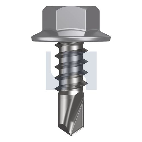 Hobson BDX METAL SDS FLANGED HEX HEAD - TBGM9FH0818012 - Pack 1000