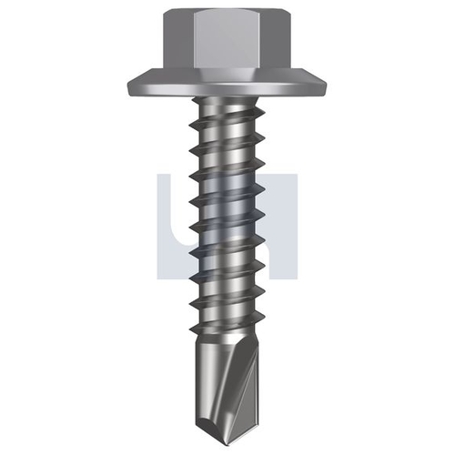 Hobson BDX METAL SDS FLANGED HEX HEAD - TBGM9FH1214025 - Pack 1000