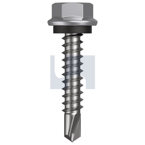 Hobson BDX METAL SDS HEX HEAD+WASHER - TBGM9SH1016025 - Pack 1000