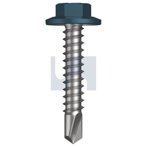 Mungo Metal Sds Flanged Hex Head Blue Ridge (Pacific Blue) -Cl4 - TBRM4FH1214030 - Pack 1000