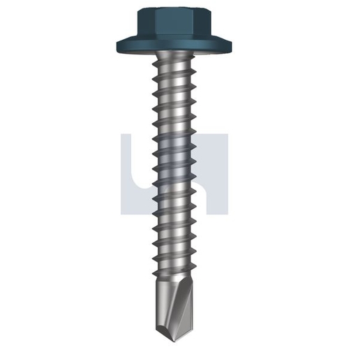 Mungo Metal Sds Flanged Hex Head Blue Ridge (Pacific Blue) -Cl4 - TBRM4FH1214035 - Pack 1000