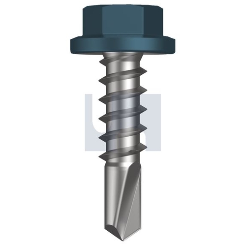Mungo Metal Sds Flanged Hex Head Blue Ridge (Pacific Blue) -Cl4 - TBRM4FH1410025 - Pack 1000
