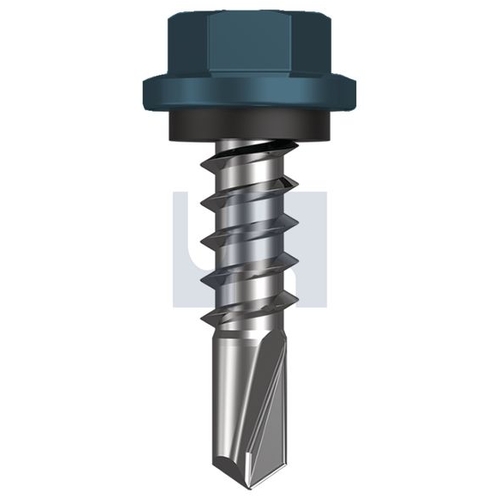 Mungo Metal Sds Hex Head + Washer Blue Ridge (Pacific Blue) -Cl4 - TBRM4SH1410025 - Pack 1000