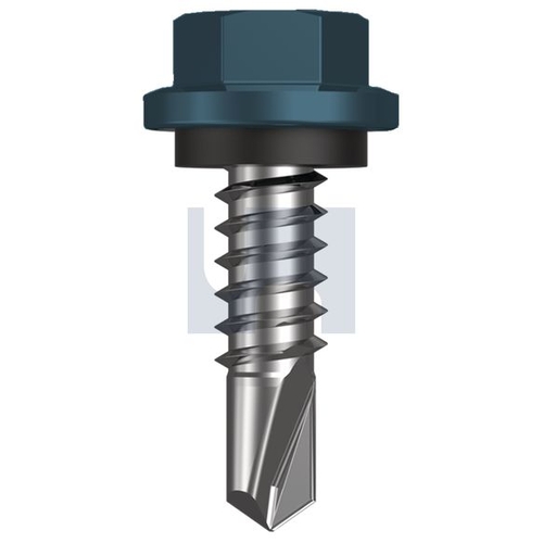Mungo Metal Sds Hex Head + Washer Blue Ridge (Pacific Blue) -Cl4 - TBRM4SH1414022 - Pack 1000