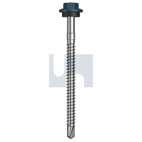 Mungo Metal Sds Hex Head + Washer Blue Ridge (Pacific Blue) -Cl4 - TBRM4SS1214075 - Pack 500