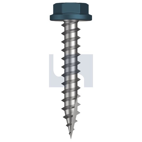 Mungo Type 17 Flanged Hex Blue Ridge (Pacific Blue) -Cl4 - TBRW4FH1012030 - Pack 1000