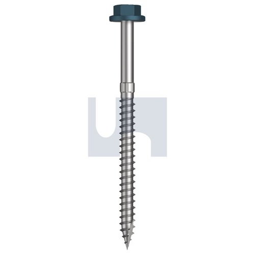 Mungo Type 17 Flanged Hex Head Blue Ridge (Pacific Blue) -Cl4 - TBRW4FS1410090 - Pack 250