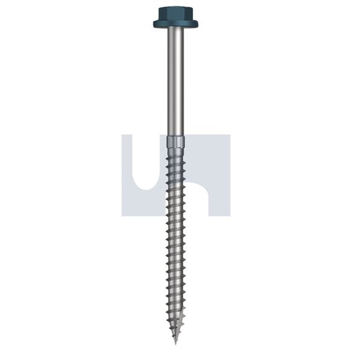 Mungo Type 17 Flanged Hex Head Blue Ridge (Pacific Blue) -Cl4 - TBRW4FS1410100 - Pack 250