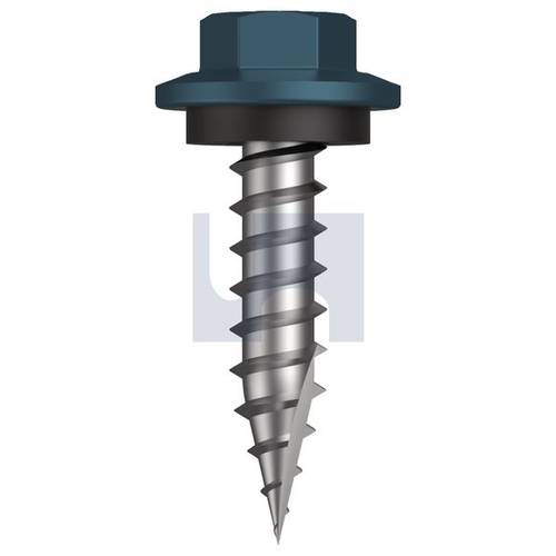 Mungo Type 17 Hex Head + Washer Blue Ridge (Pacific Blue) -Cl4 - TBRW4SH1211025 - Pack 1000